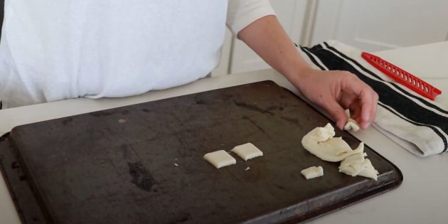 Сережки з солоного тіста
