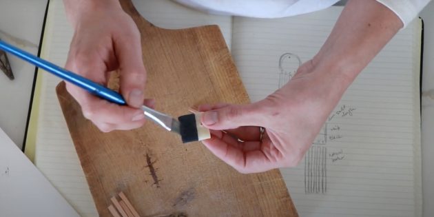Сережки з солоного тіста