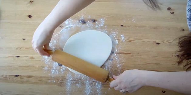 Фази місяця з солоного тіста