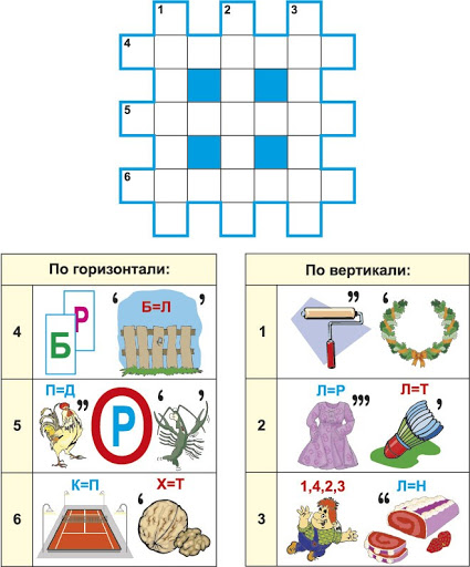 Кросворди для дітей