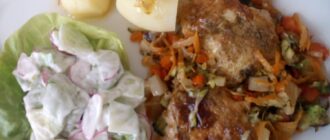 Хек з овочами, найкращий рецепт